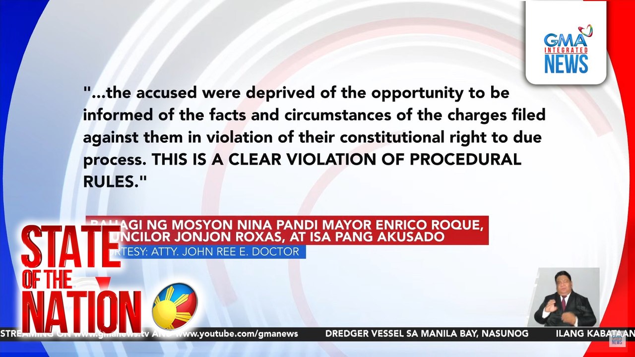 Pandi mayor at dalawang kapwa-akusado, ipinapabasura ang kasong rape at arrest warrant laban sa kanila | SONA