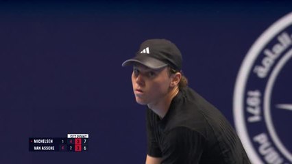 Finales NextGen - Van Assche défait par Michelsen