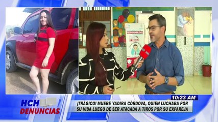 ¡Obsesión fatal! Fallece mujer que fue tiroteada por su expareja en Danlí