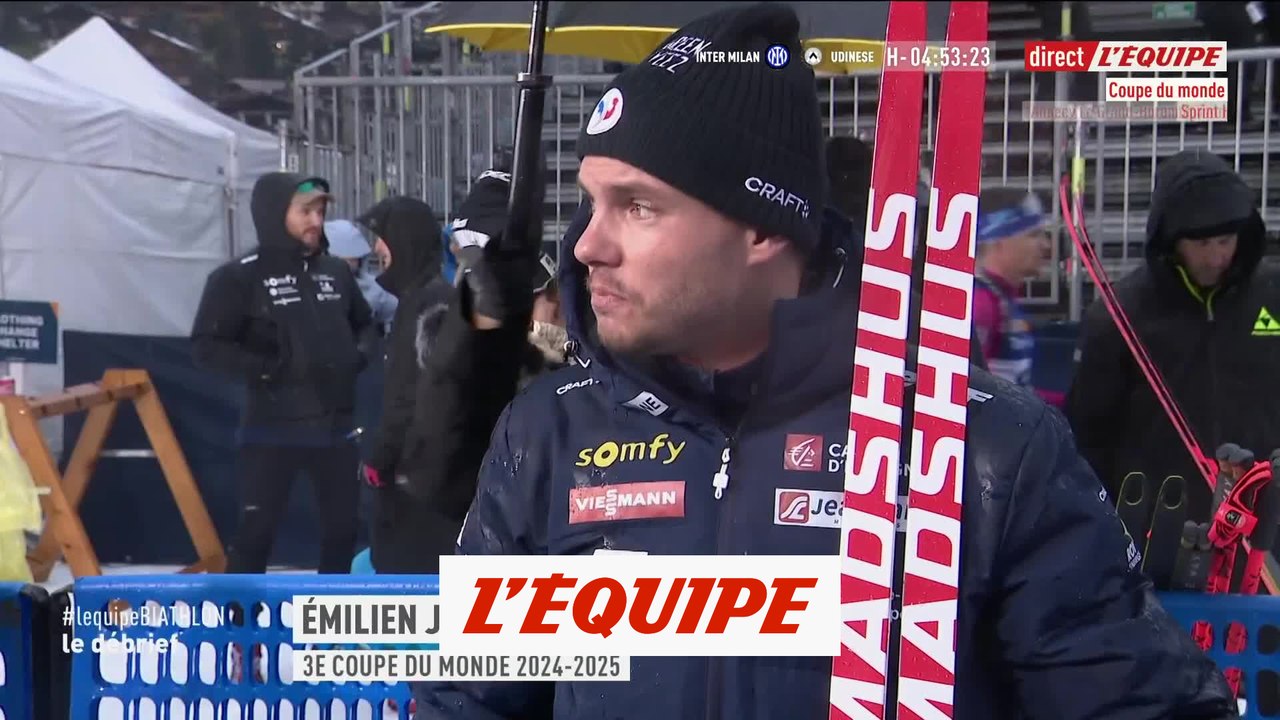 Jacquelin : « Pour moi c'est le sprint le plus dur de l'année » - Biathlon - CM (H)