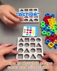 [Видео]_«[Видео]_«Shape_Matching_Game»»_в_2024 г___Поделки,_Дошкольные_идеи,_Детские_развлечения