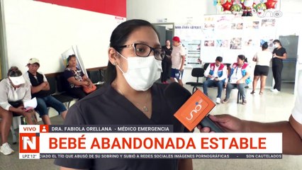 SCZ: ´´LA BEBÉ ESTÁ DESHIDRATADA´´