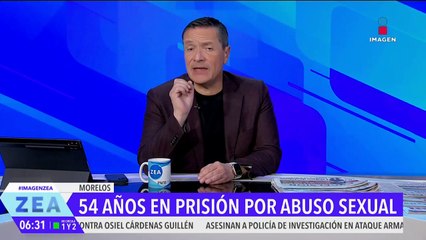 Sentencian a 54 años de prisión al director de una escuela en Morelos por abuso