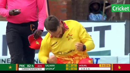 Zimbabwe vs Pakistan 3rd T20I Highlights 2024