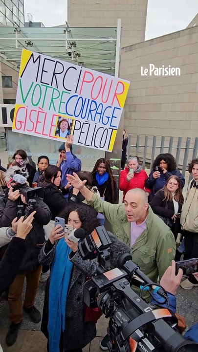 "Mon client est libre !" : altercation entre un avocat et la foule au dernier jour du procès Pélicot