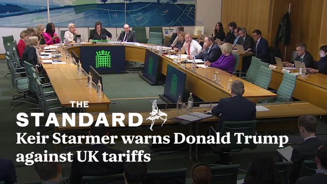 Keir Starmer warns Donald Trump against UK tariffs in first Liaison Committee grilling