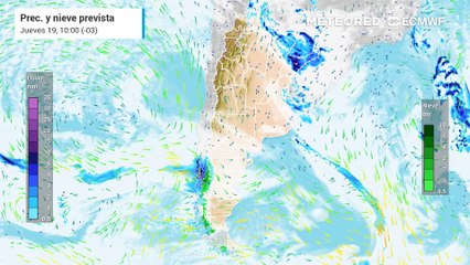 El pronóstico para el fin de semana en Argentina: nuevos eventos de tormentas se esperan para estas provincias