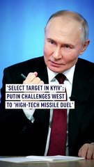 Putin proposes missile duel with U.S. to test Russia's Oreshnik