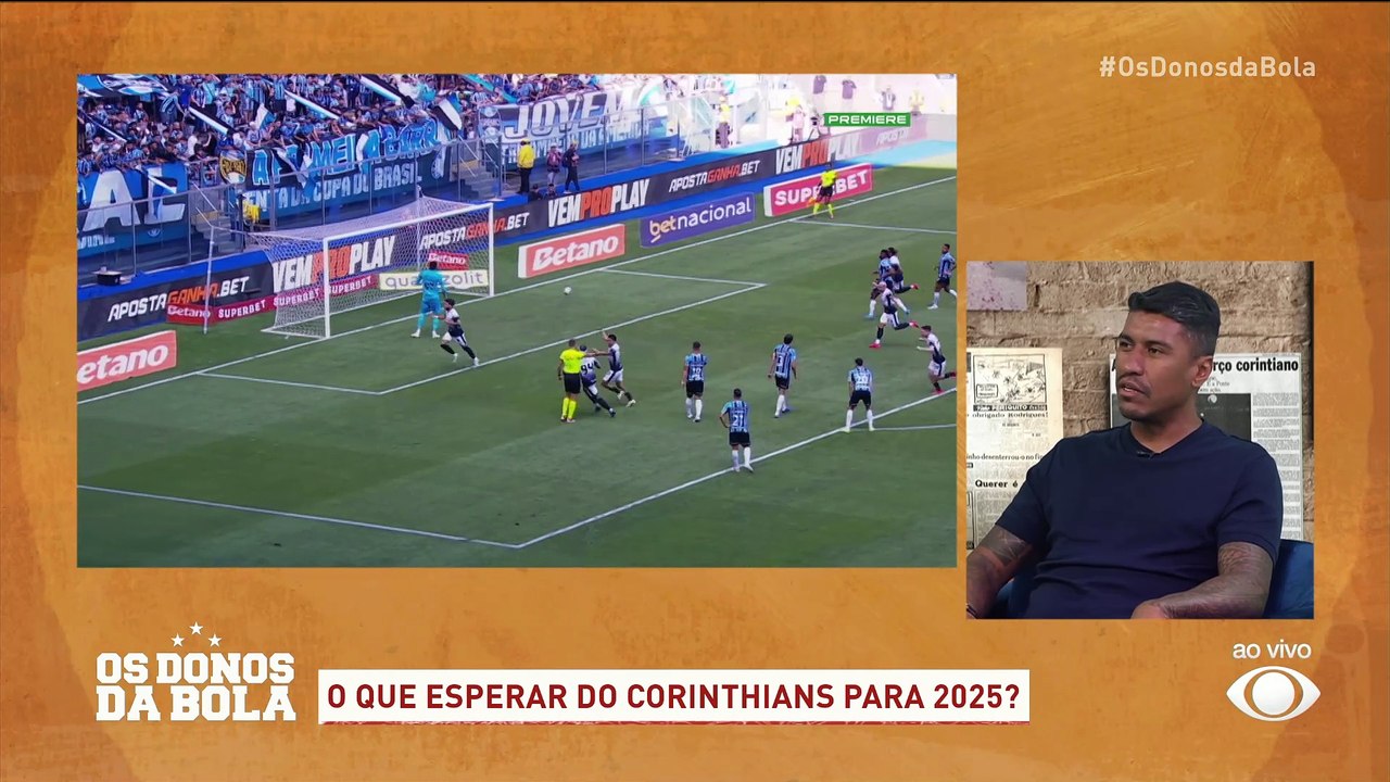 ‘Acima da média’: Paulinho enche a bola de Bidon, do Corinthians; Neto compara com craque argentino