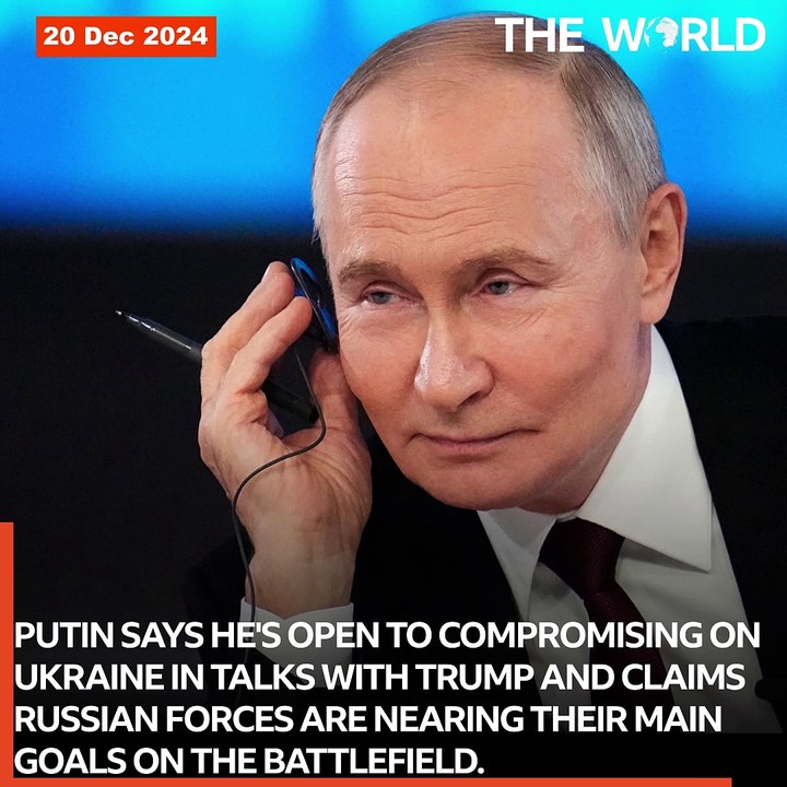 Russia is ready to compromise with Trump on Ukraine: Putin