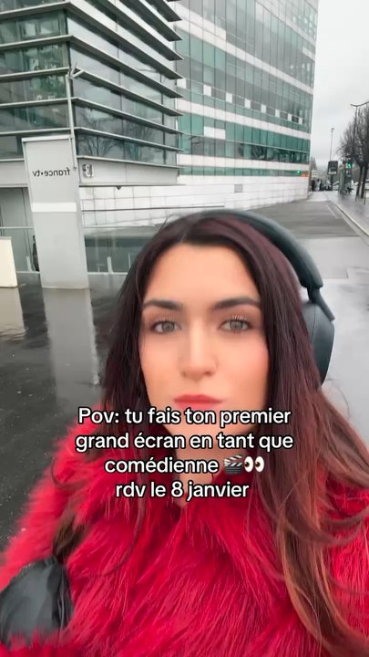 Pov : tu fais ton premier grand écran en tant que comédienne 🎬