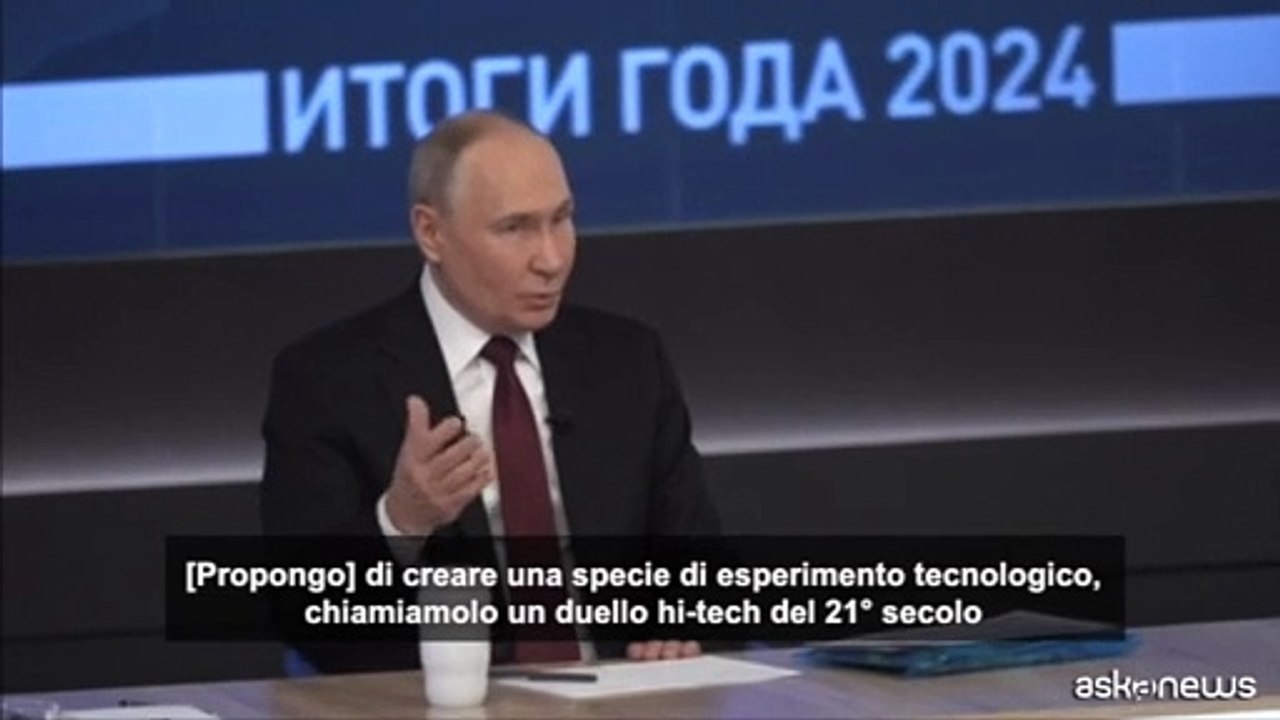 Putin sfida l'Occidente: "Provate a fermare il nostro Oreshnik"