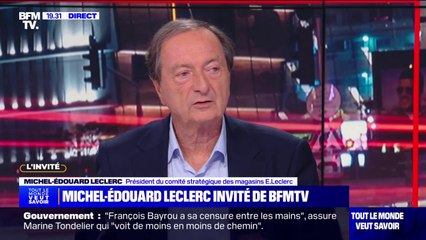 Fêtes de fin d'année: "Ça va consommer", assure Michel-Édouard Leclerc