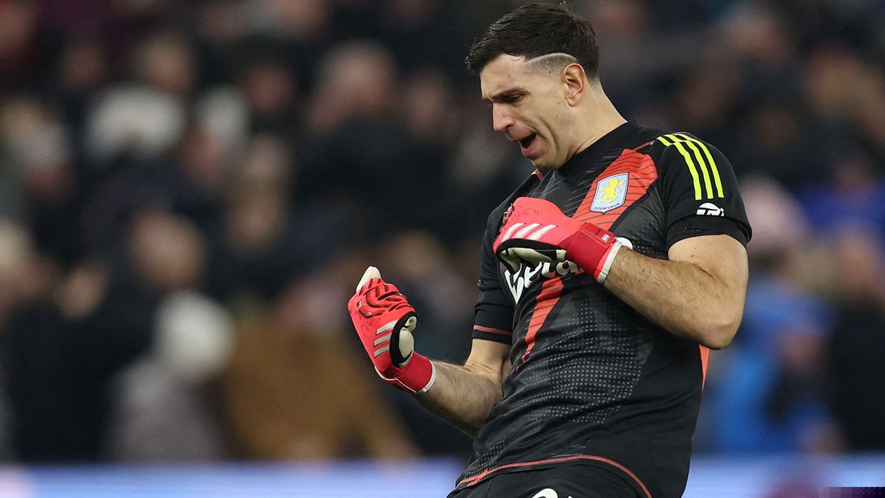Dibu Martinez no sabe pronunciar Mbappe