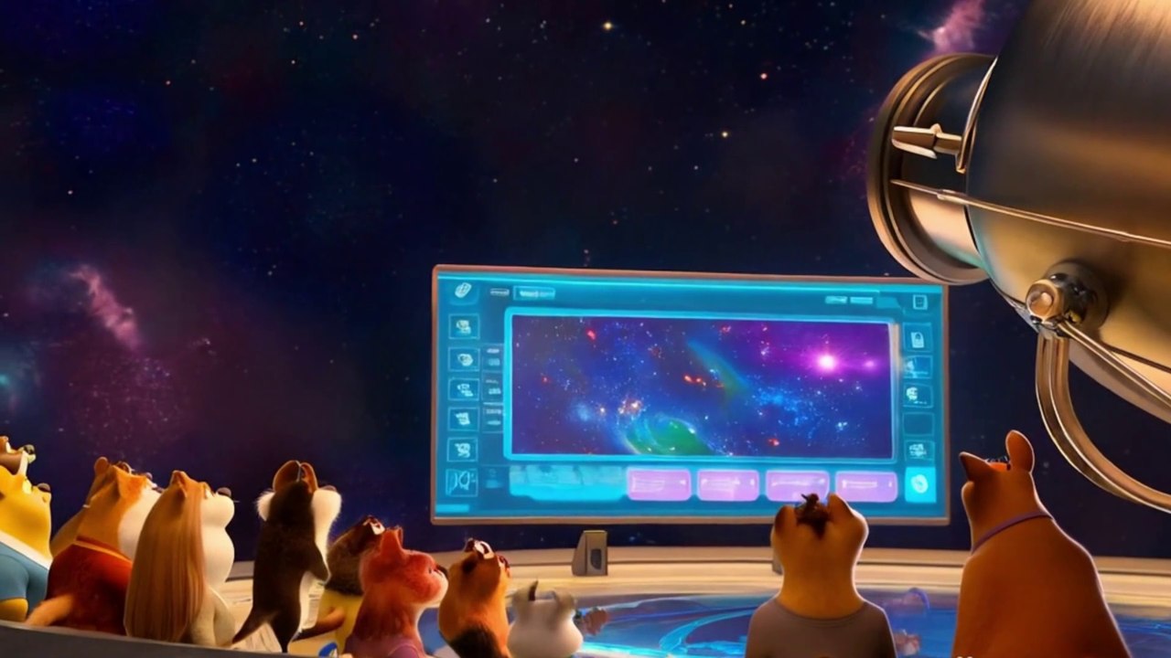 Explore Galaxies with Telescopes - Learn with Science Jamz - Kids Educational Nursery Dance Songs