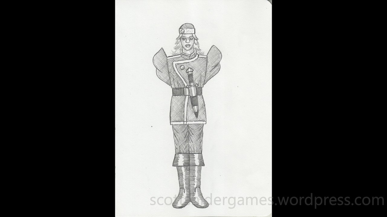 Soldier Pencil Sketch Video #547 (12-19-2024)