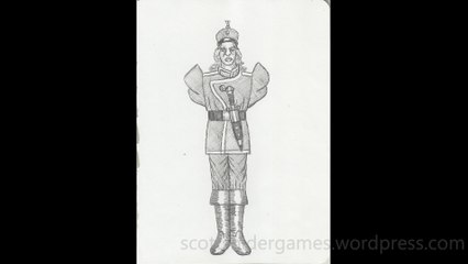 Soldier Pencil Sketch Video #549 (12-19-2024)
