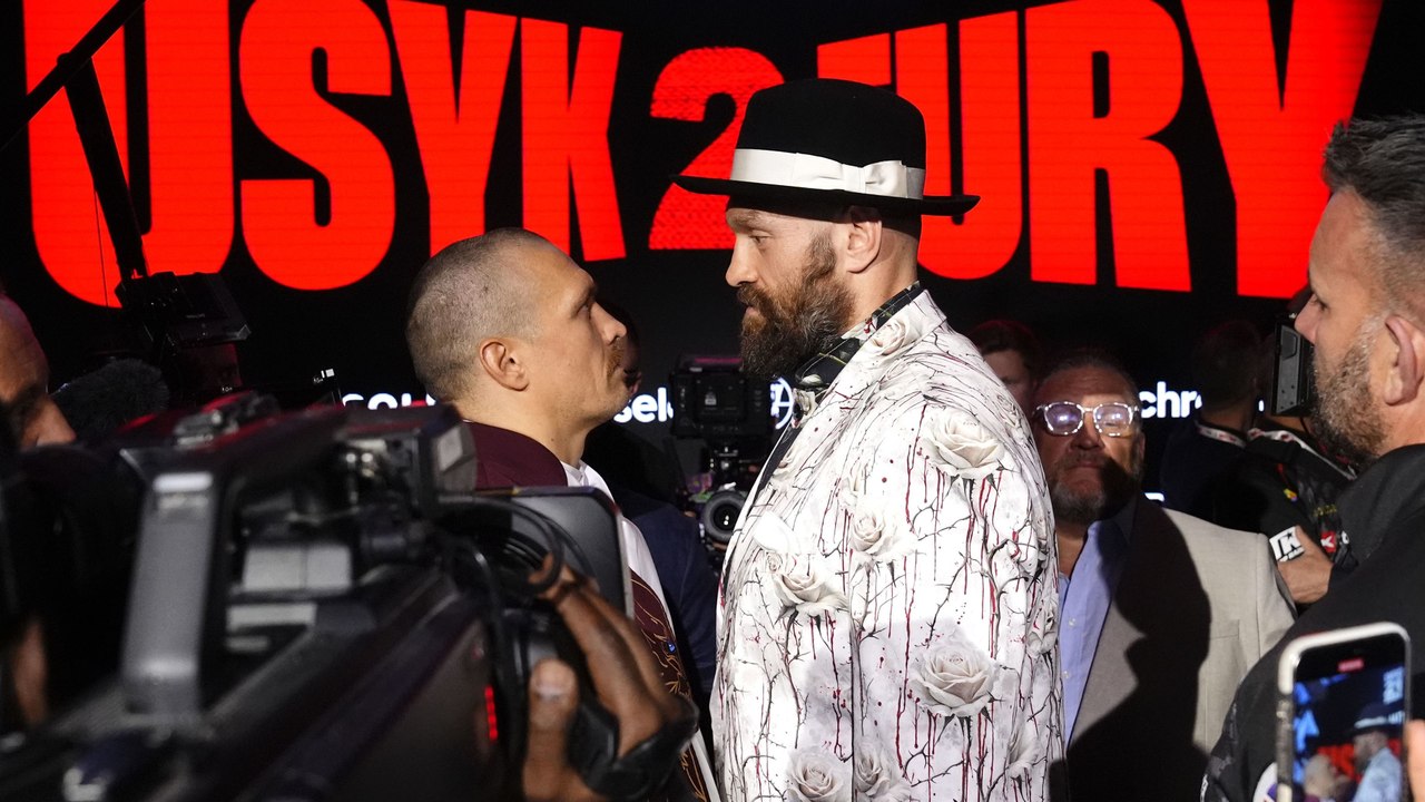 Fury gegen Usyk: Der Stare Down macht Lust auf mehr