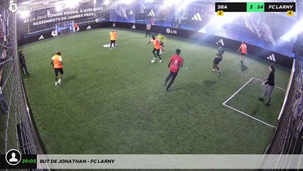 But de Jonathan - FC LARNY