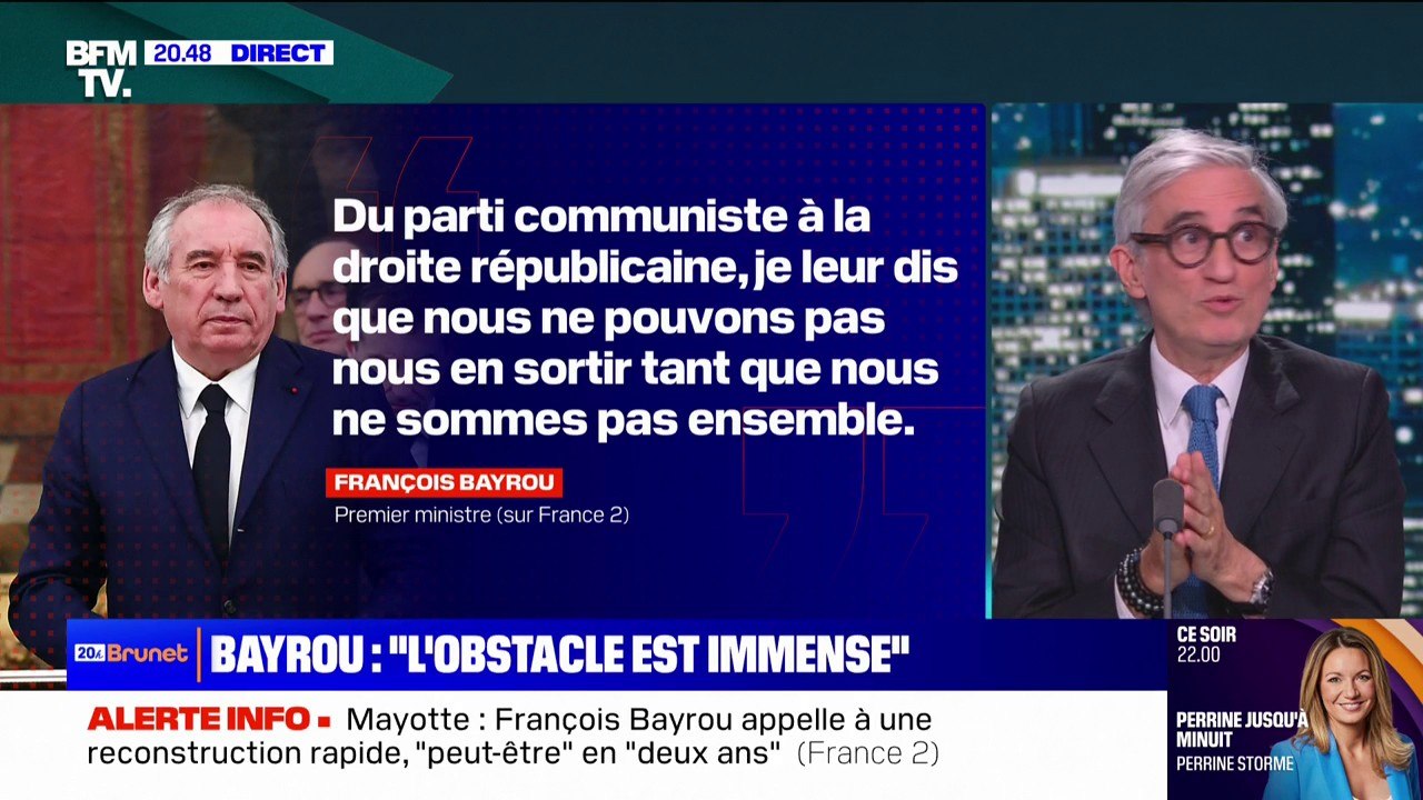 François Bayrou affirme qu'il n'utilisera pas le 49.3 "sauf blocage absolu sur le budget"