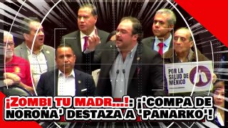 ¡Zombi tu madr…! ¡’compa de Noroña’ despedaza a un ‘narko panista’ por insultar a la 4T!