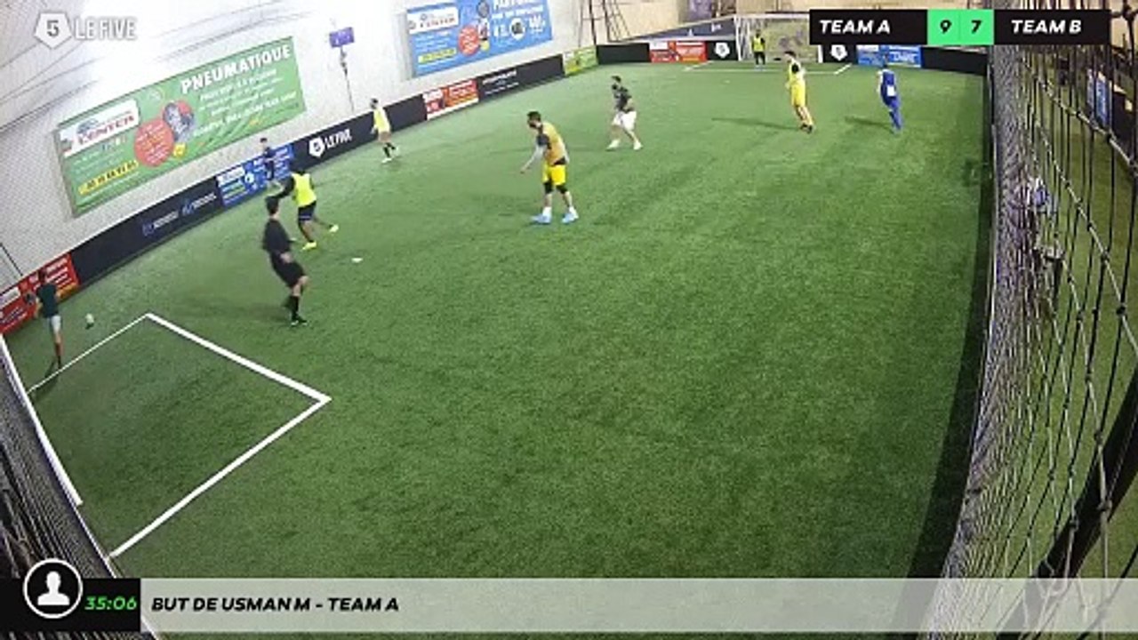 But de Usman M - Team A