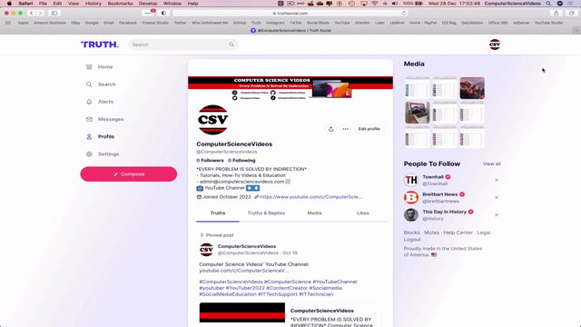 How to SWITCH to Dark Mode on TRUTH SOCIAL Using a Desktop Computer / MAC - Basic Tutorial | New