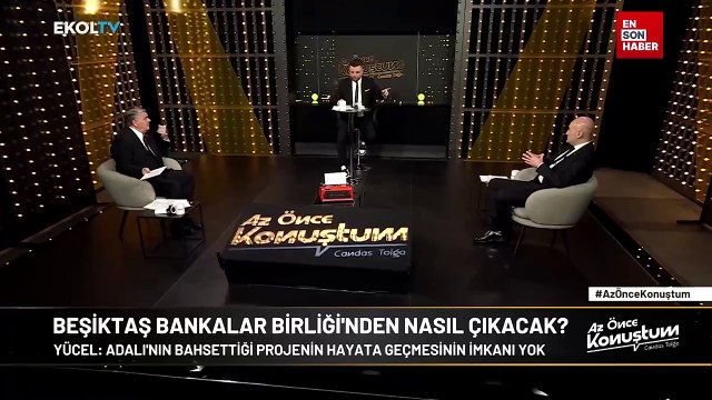 Beşiktaş başkan adayları Serdal Adalı ile Hüseyin Yücel canlı yayında birbirine girdi