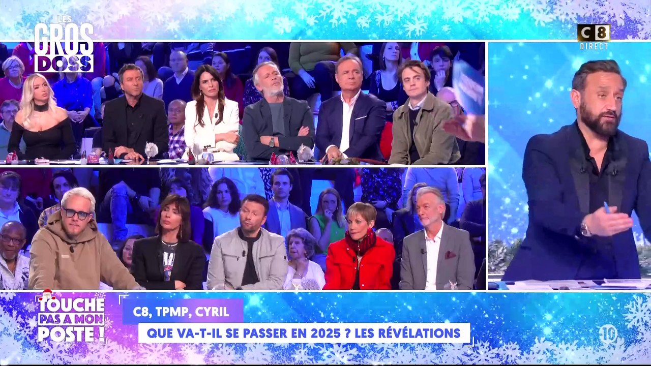 La fin de "Touche pas à mon poste" le 28 février ? Cyril Hanouna a répondu ce soir : "Je serai encore là pour les 5 années à venir. Tout va bien, il n'y a que des bonnes nouvelles !"