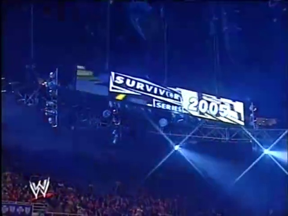 Survivor Series 2005 Team RAW vs. Team SmackDown! 5-on-5 Elimination Tag Team Match with DVD Bonus