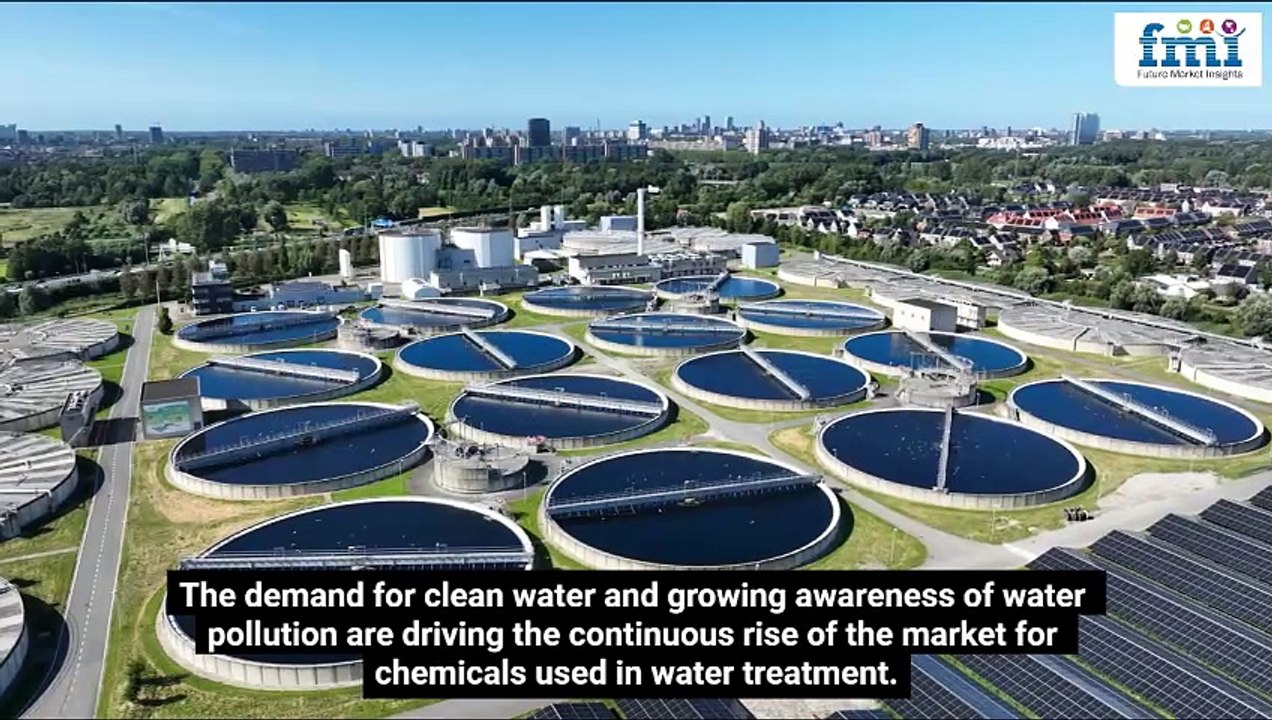 Water Treatment Chemical Industry Set to Reach USD 58 Billion Valuation by 2034