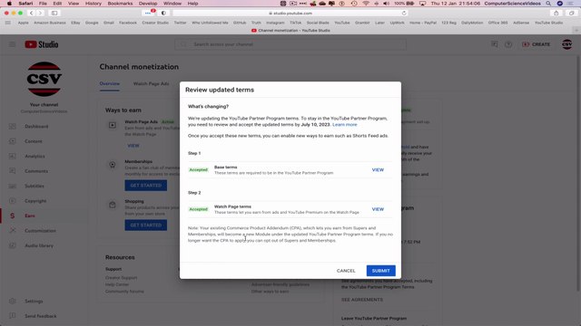 How to START Earning Revenue from YouTube Shorts & Accept The NEW Terms - (2023)