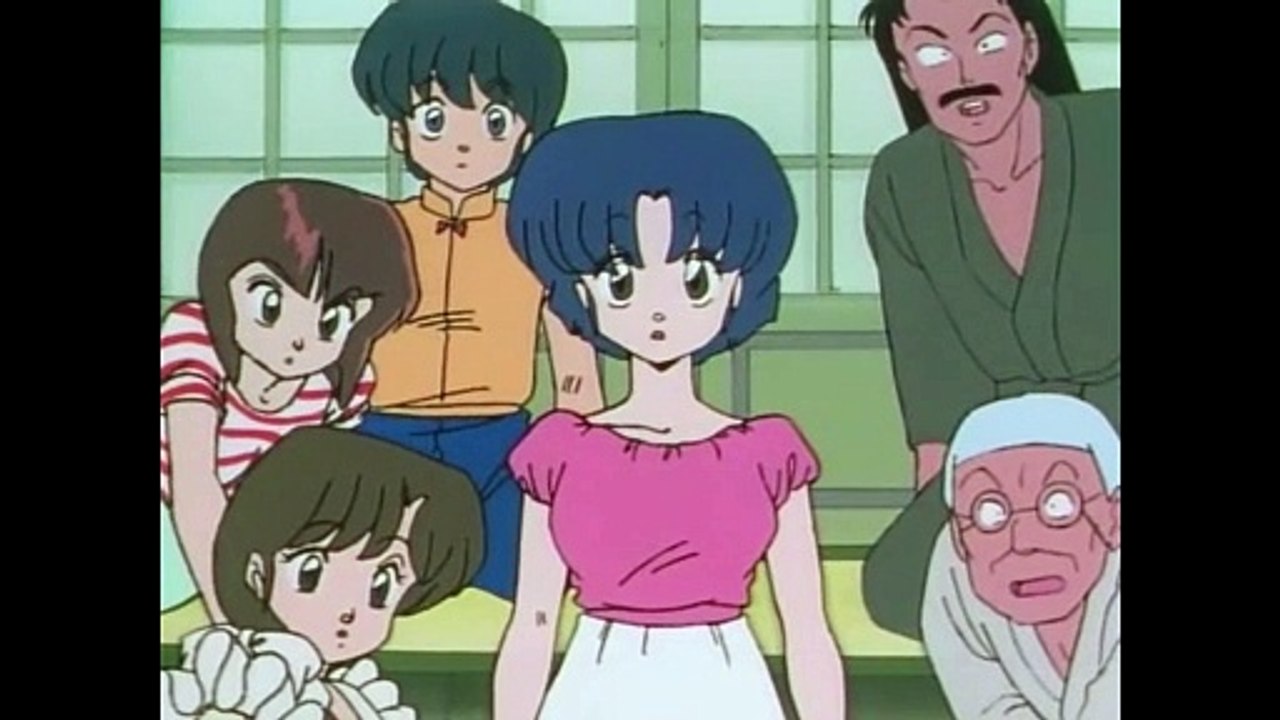 Akane makes Ranma cry