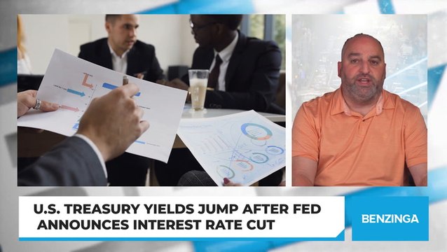 U.S. Treasury Yields Jump After Fed Announces Interest Rate Cut