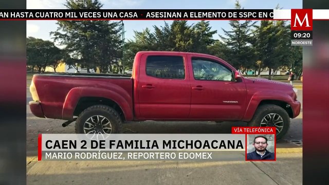 Caen 2 presuntos integrantes de La Familia Michoacana en Temascalcingo, Edomex