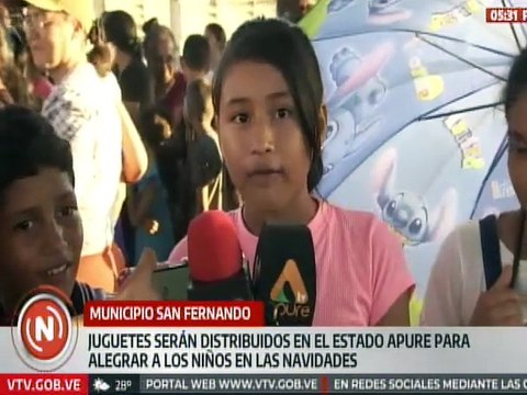 Apure | Niños del mcpio. San Fernando son beneficiados con entrega de juguetes en estas Navidades