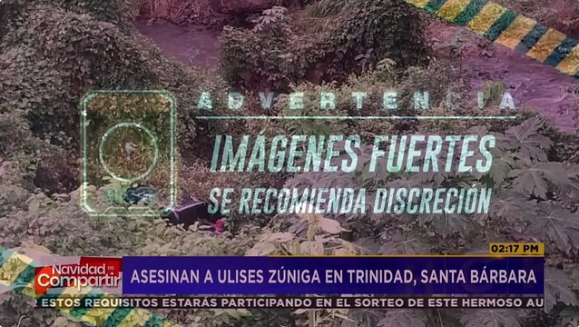 Pistoleros le quitan la vida a un hombre en Trinidad, Santa Bárbara