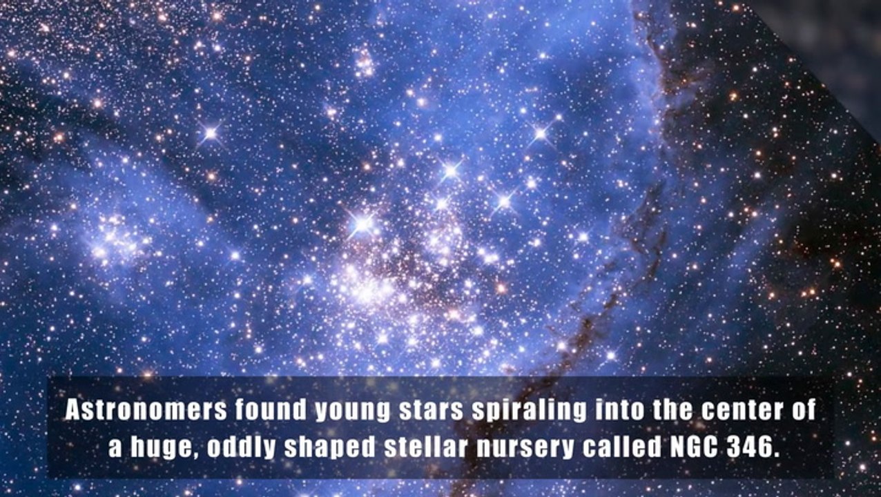 Spiralling Stars Captured By The Hubble Space T...