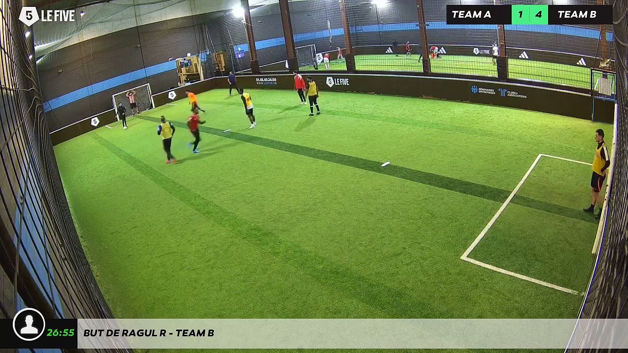 But de Ragul R - Team B