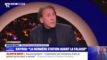 Jérôme Guedj (PS): "Le compromis qu'on est prêts à construire se fait à deux, mais il y a très peu de répondant"