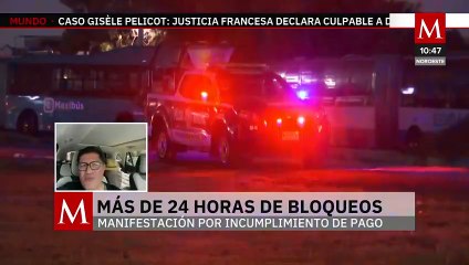 Bloqueos en Ecatepec, única forma de que autoridades nos volteen a ver: SUTEYM