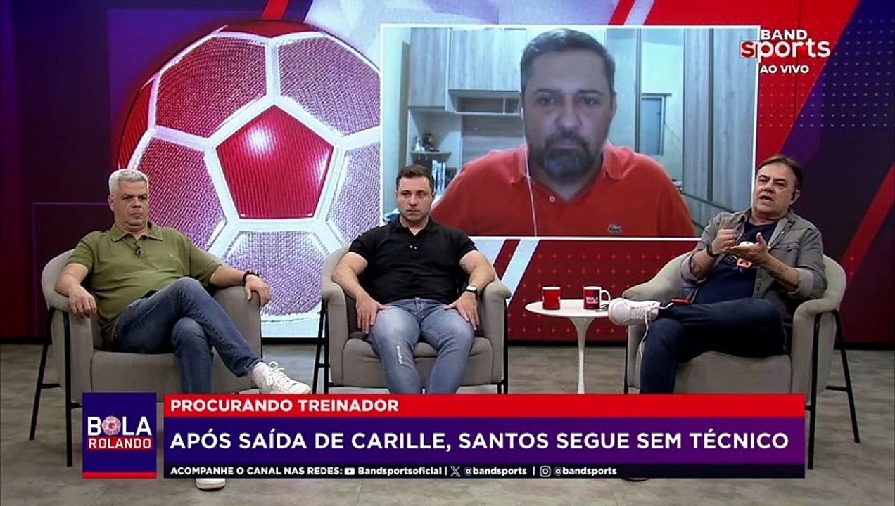 "SE O SANTOS NÃO CONSEGUIR UM TÉCNICO, LUXEMBURGO PODE ASSUMIR EM 2025"| BOLA ROLANDO