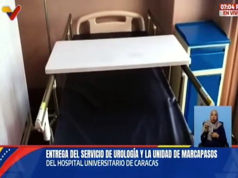 Gobierno entrega Servicio de Urología y Unidad de Marcapasos del Hospital Universitario de Caracas