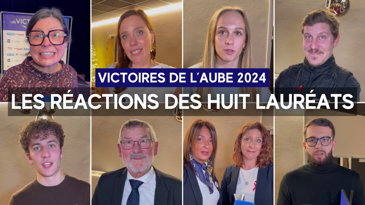 Victoires de l'Aube 2024 : les réactions des huit lauréats