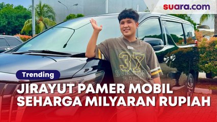 Kerja Kerasnya Berbuah Manis, Jirayut Pamer Mobil Seharga Milyaran Rupiah