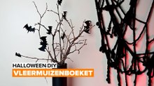 Halloween DIY: Vleermuizenboeket