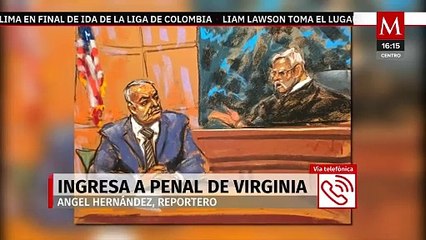 Ingresan a Genaro García Luna a penal de alta seguridad en Virginia