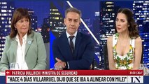 Bullrich contra Villarruel por el gendarme detenido en Venezuela- 'Que le pida perdón a la familia de Nahuel'