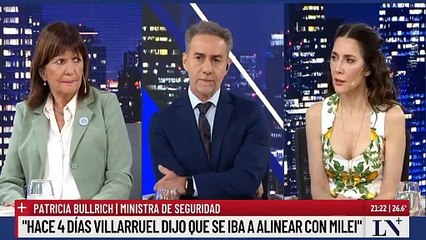 Bullrich contra Villarruel por el gendarme detenido en Venezuela- 'Que le pida perdón a la familia de Nahuel'