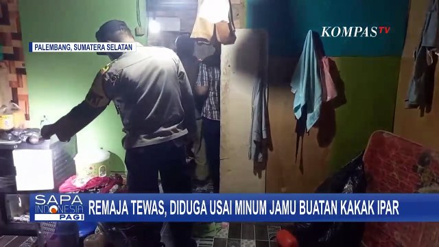 Remaja Ditemukan Tewas di Palembang, Diduga Usai Minum Jamu Buatan Kakak Ipar